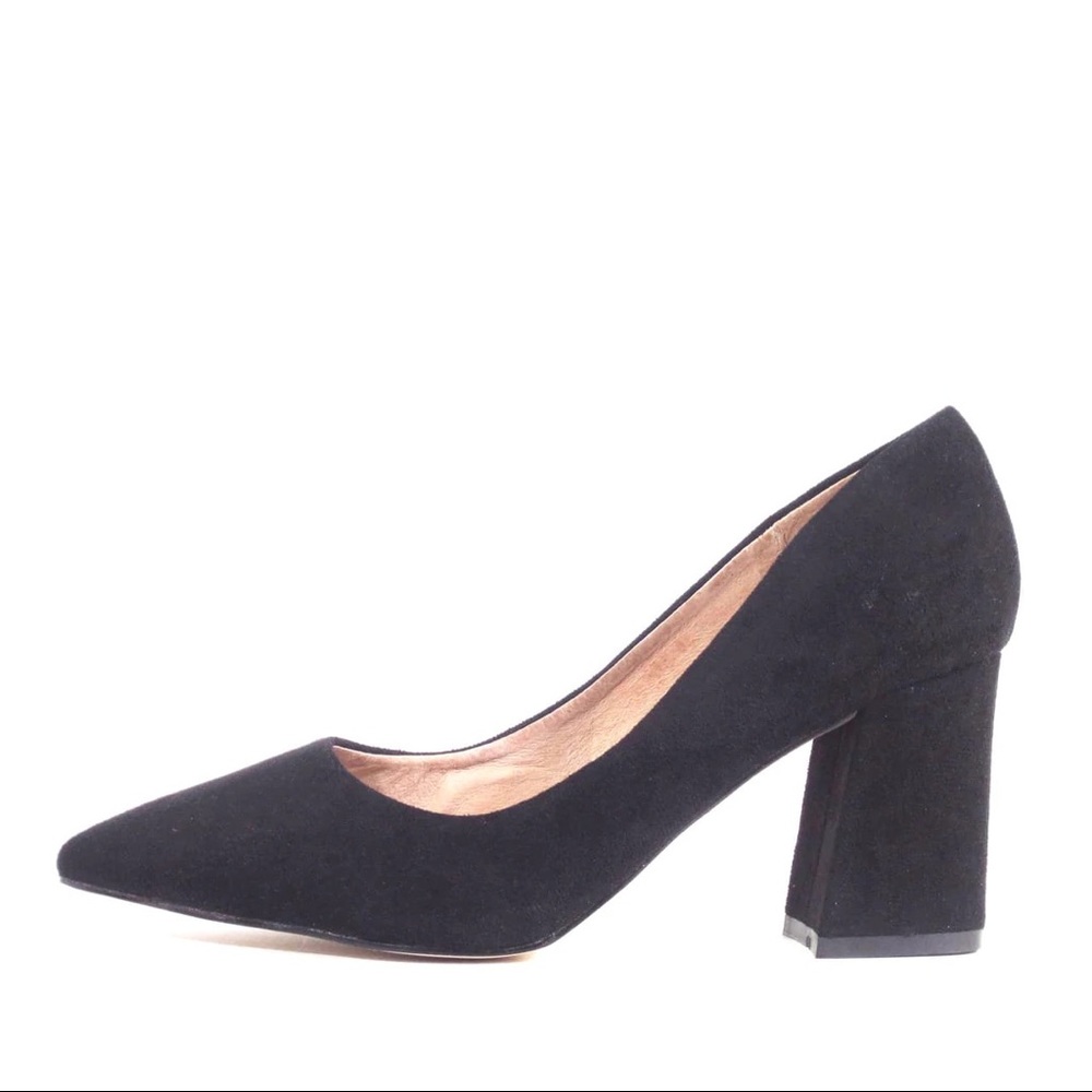 Chelsea crew black suede pumps, Jill, size 40=9/9.5